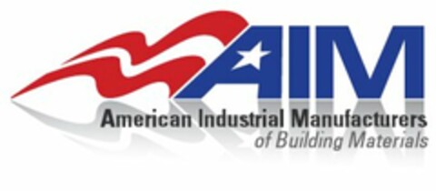 AIM AMERICAN INDUSTRIAL MANUFACTURERS OF BUILDING MATERIALS Logo (USPTO, 08/02/2012)