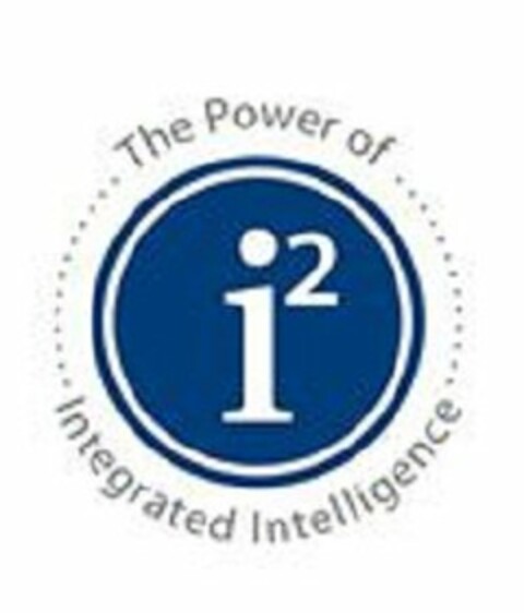 I 2 THE POWER OF INTEGRATED INTELLIGENCE Logo (USPTO, 10/09/2012)