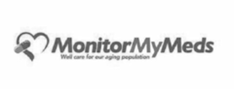 MONITORMYMEDS WELL CARE FOR OUR AGING POPULATION Logo (USPTO, 03.12.2012)