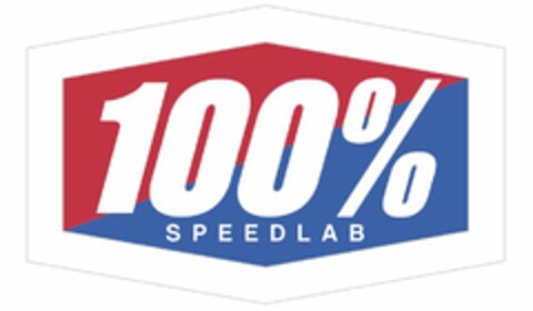 100% SPEEDLAB Logo (USPTO, 18.01.2013)