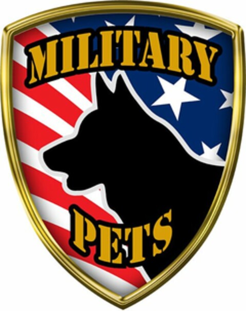 MILITARY PETS Logo (USPTO, 20.01.2013)