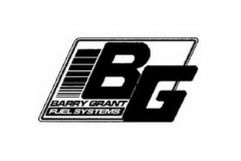 BG BARRY GRANT FUEL SYSTEMS Logo (USPTO, 02.07.2013)