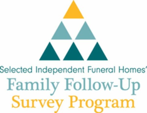 SELECTED INDEPENDENT FUNERAL HOMES' FAMILY FOLLOW-UP SURVEY PROGRAM Logo (USPTO, 07/23/2013)