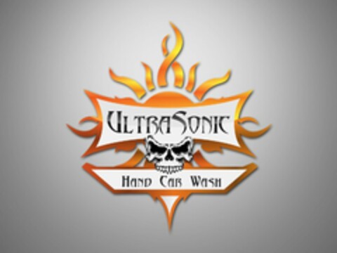 ULTRA SONIC HAND CAR WASH Logo (USPTO, 05.08.2013)