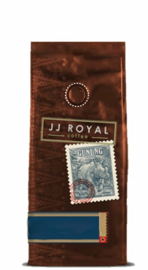 JJ ROYAL COFFEE Logo (USPTO, 30.08.2013)