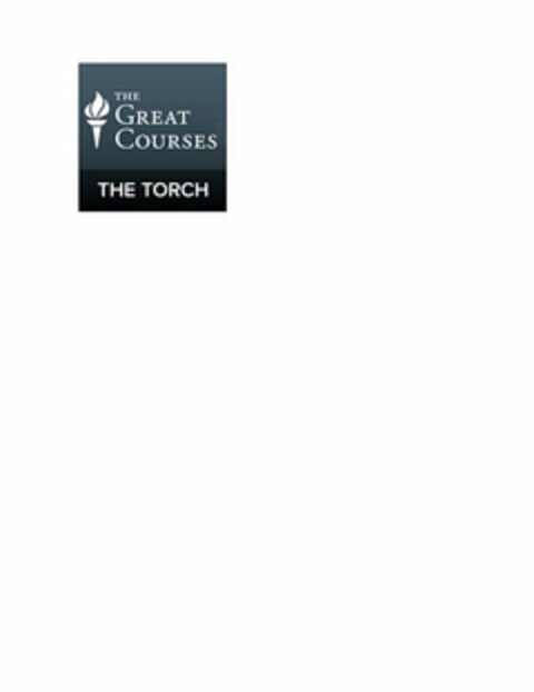 THE GREAT COURSES THE TORCH Logo (USPTO, 11/06/2013)