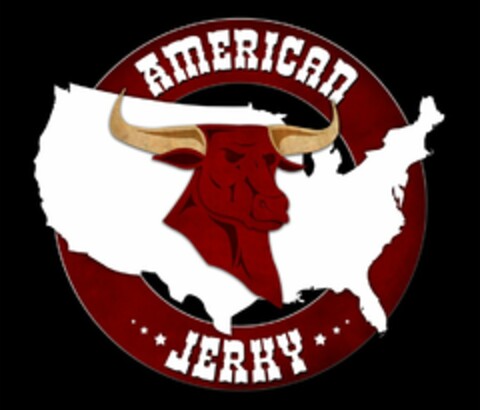 AMERICAN JERKY Logo (USPTO, 18.07.2014)