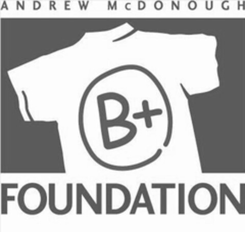 ANDREW MCDONOUGH B+ FOUNDATION Logo (USPTO, 12/02/2014)