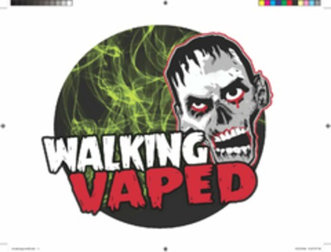 WALKING VAPED Logo (USPTO, 25.03.2015)