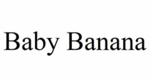 BABY BANANA Logo (USPTO, 15.07.2015)