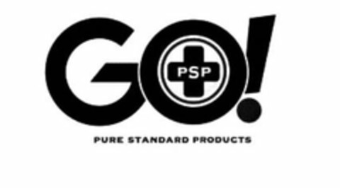 GO! PSP PURE STANDARD PRODUCTS Logo (USPTO, 15.07.2015)