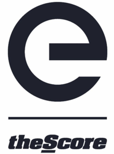 E THESCORE Logo (USPTO, 25.02.2016)