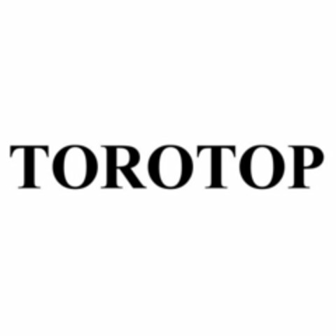 TOROTOP Logo (USPTO, 05/05/2016)