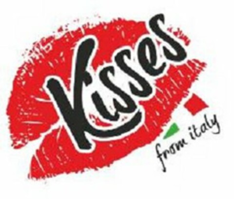 KISSES FROM ITALY Logo (USPTO, 15.08.2016)