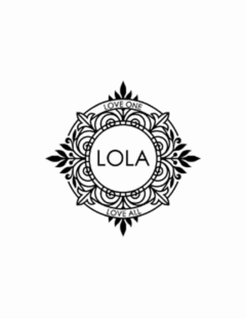 LOLA LOVE ONE LOVE ALL Logo (USPTO, 27.09.2016)