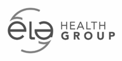 ELA HEALTH GROUP Logo (USPTO, 18.01.2017)