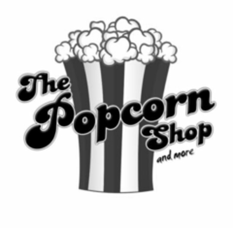 THE POPCORN SHOP AND MORE Logo (USPTO, 01/23/2017)