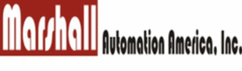 MARSHALL AUTOMATION AMERICA, INC. Logo (USPTO, 01/25/2017)