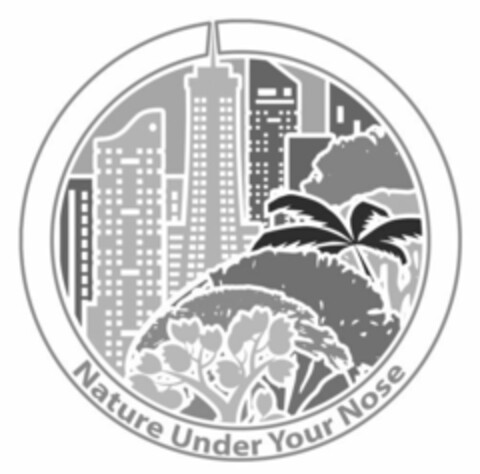 NATURE UNDER YOUR NOSE Logo (USPTO, 06/21/2017)