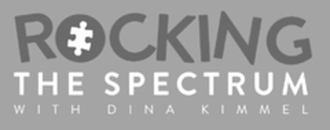 ROCKING THE SPECTRUM WITH DINA KIMMEL Logo (USPTO, 08/11/2017)