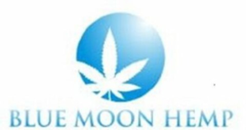 BLUE MOON HEMP Logo (USPTO, 09/24/2017)