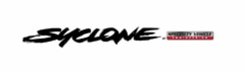 SYCLONE BY SPECIALTY VEHICLE ENGINEERING Logo (USPTO, 26.01.2018)