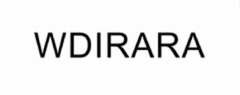 WDIRARA Logo (USPTO, 06/15/2018)