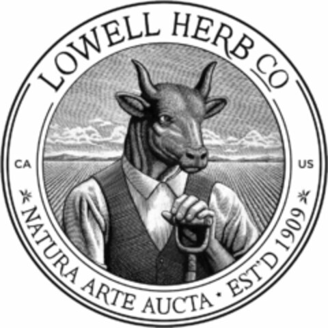 LOWELL HERB CO CA US NATURA ARTE AUCTAEST'D 1909 Logo (USPTO, 13.08.2018)