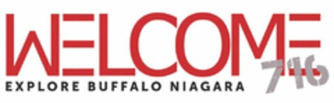 WELCOME 716 EXPLORE BUFFALO NIAGARA Logo (USPTO, 02.11.2018)