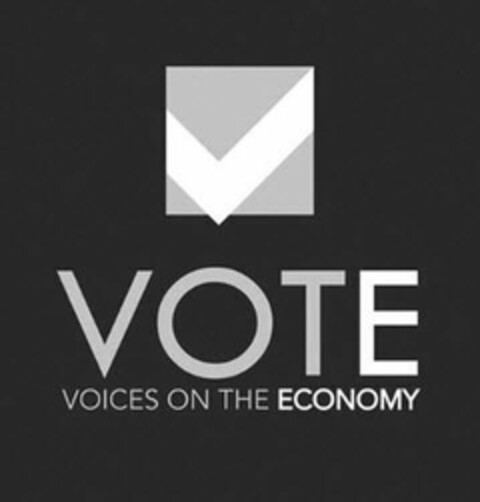 VOTE VOICES ON THE ECONOMY Logo (USPTO, 28.11.2018)