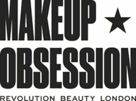 MAKEUP OBSESSION REVOLUTION BEAUTY LONDON Logo (USPTO, 11/29/2018)