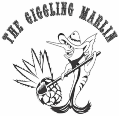 THE GIGGLING MARLIN Logo (USPTO, 01.07.2019)