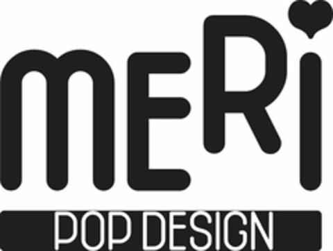 MERI POP DESIGN Logo (USPTO, 13.08.2019)