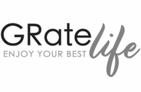 GRATE LIFE ENJOY YOUR BEST Logo (USPTO, 09/16/2019)