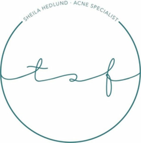 TSF SHEILA HEDLUND · ACNE SPECIALIST Logo (USPTO, 29.10.2019)