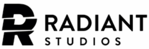 R RADIANT STUDIOS Logo (USPTO, 11/06/2019)