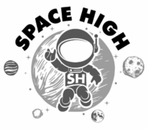 SPACE HIGH SH Logo (USPTO, 08/17/2020)