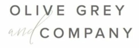 OLIVE GREY AND COMPANY Logo (USPTO, 09/03/2020)