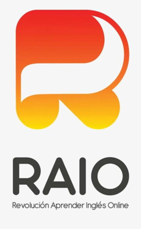 R RAIO REVOLUCIÓN APRENDER INGLÉS ONLINE Logo (USPTO, 09/17/2020)