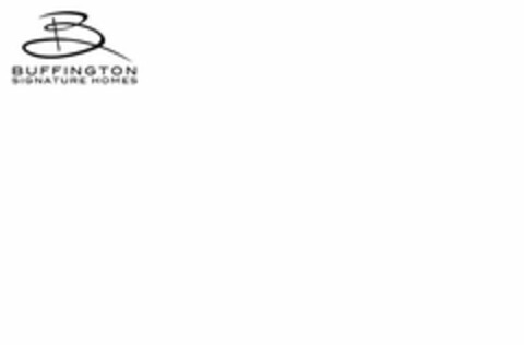 B BUFFINGTON SIGNATURE HOMES Logo (USPTO, 02/05/2009)