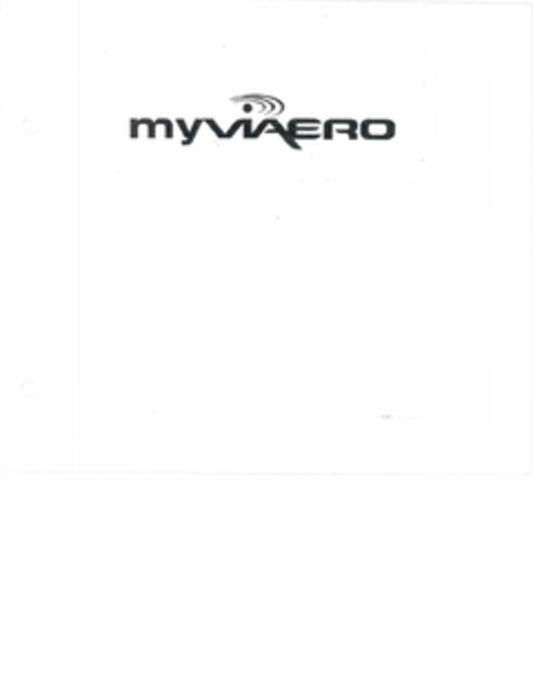 MY VIAERO Logo (USPTO, 01.06.2009)