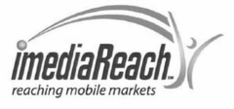 IMEDIAREACH REACHING MOBILE MARKETS Logo (USPTO, 06/17/2009)