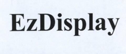 EZDISPLAY Logo (USPTO, 09.12.2009)