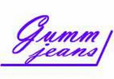 GUMM JEANS Logo (USPTO, 14.01.2010)