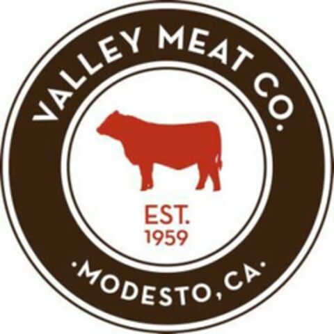 VALLEY MEAT CO EST 1959 MODESTO CA Logo (USPTO, 03/25/2010)