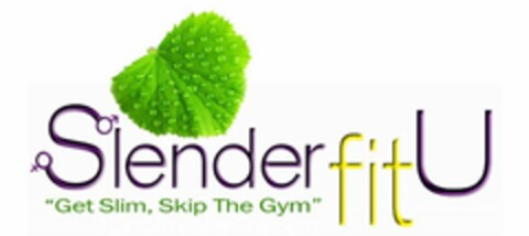 SLENDER FIT U "GET SLIM, SKIP THE GYM" Logo (USPTO, 17.05.2011)