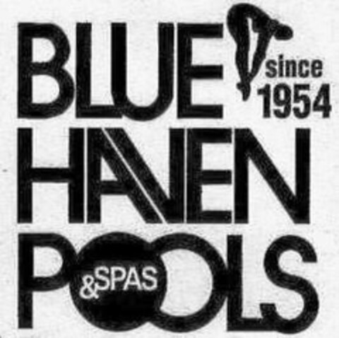 BLUE HAVEN POOLS & SPAS SINCE 1954 Logo (USPTO, 19.08.2011)