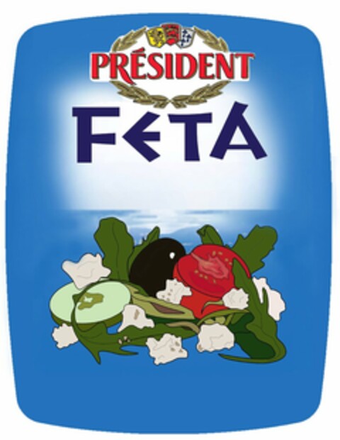 PRÉSIDENT FETA Logo (USPTO, 12/09/2011)