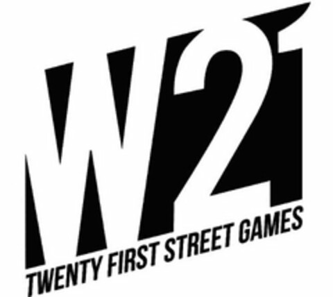 W21 TWENTY FIRST STREET GAMES Logo (USPTO, 08.03.2012)