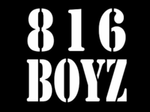 816 BOYZ Logo (USPTO, 04/07/2012)